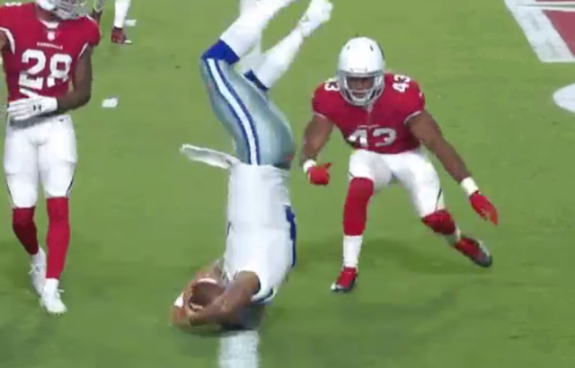 Dak Prescott uses somersault to flip into end zone for TD (VIDEO)