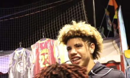County fair worker zings LaMelo Ball after challenging him to shoot-off (VIDEO)
