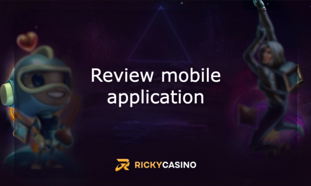 Review of the Ricky Casino mobile application