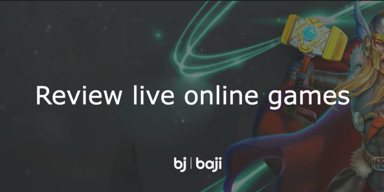 Review live online games of the Baji999 casino